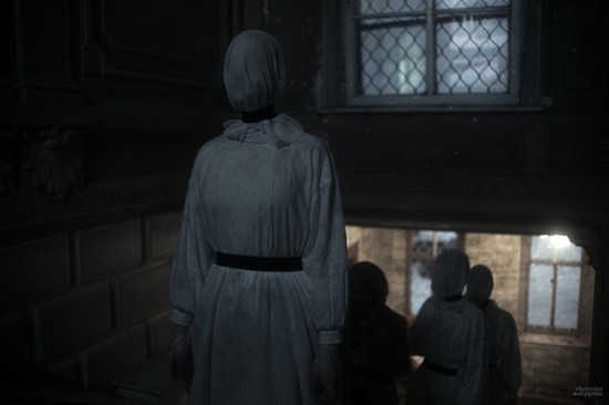 俄妹COS《生化4RE》阿什莉 被邪教徒抓走任由擺布